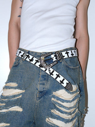 Cross Print Belt