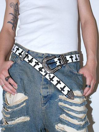 Cross Print Belt