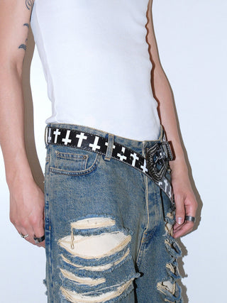 Cross Print Belt