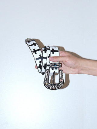 Cross Print Belt