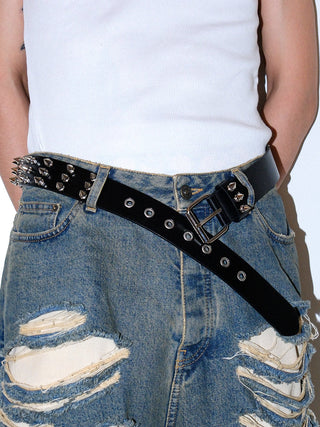 Spiked Punk Belt