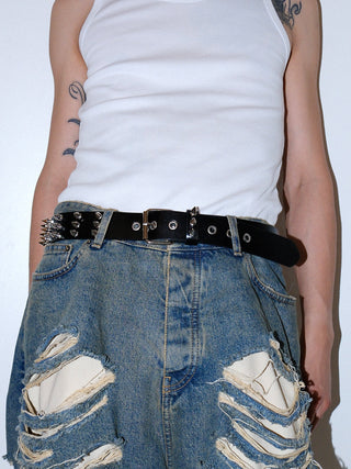 Spiked Punk Belt