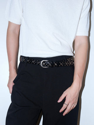Yellow Rivet Belt