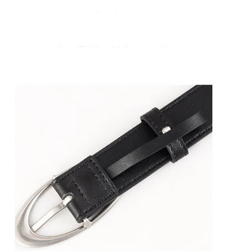 Oval Silver Belt