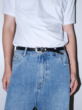 Silver Buckle Belt