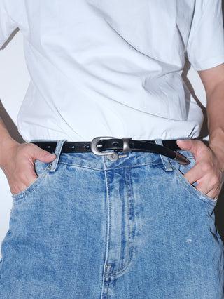 Silver Buckle Belt