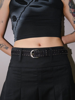 Brown Rivet Belt