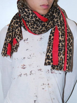 Leopard Line Scarf