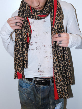 Leopard Line Scarf