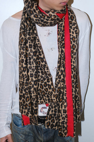 Leopard Line Scarf