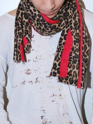 Leopard Line Scarf