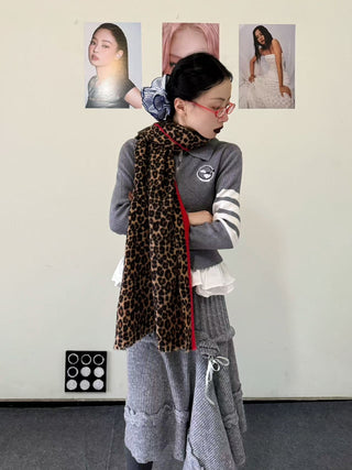 Leopard Line Scarf