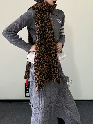Leopard Line Scarf