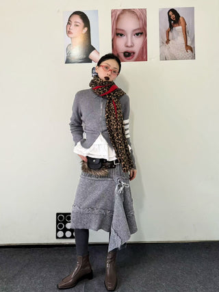 Leopard Line Scarf