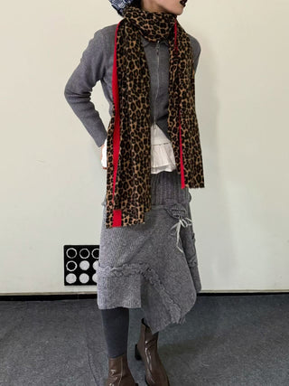Leopard Line Scarf