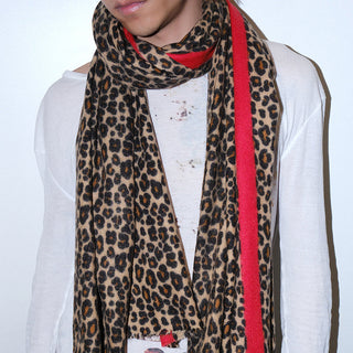 Leopard Line Scarf