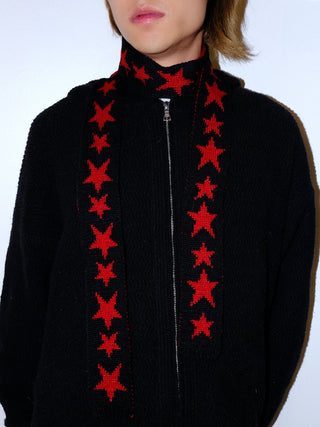 Striped Plush Scarf