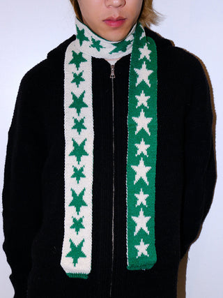 Striped Plush Scarf
