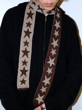 Striped Plush Scarf