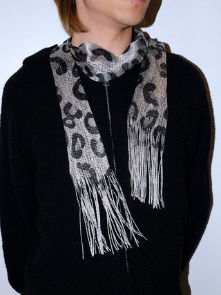 Striped Plush Scarf