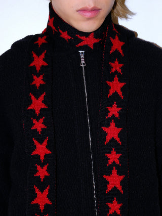 Striped Plush Scarf