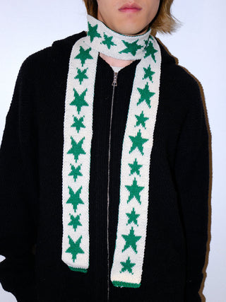 Striped Plush Scarf