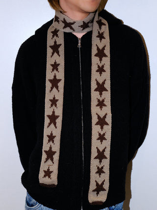 Striped Plush Scarf