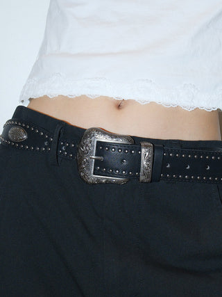 Square Carved Belt