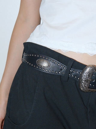 Square Carved Belt