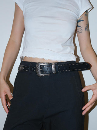 Square Carved Belt