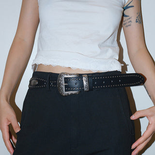 Square Carved Belt