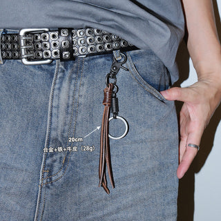 Leather Keychain