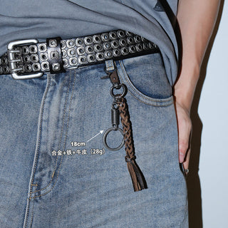 Leather Keychain