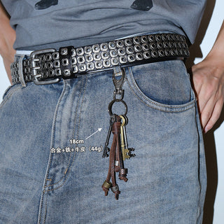 Leather Keychain