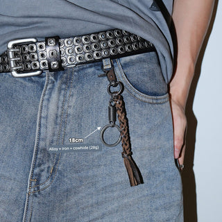 Leather Keychain