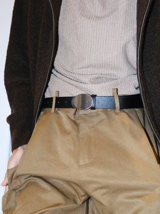 Reflective Silver Belt