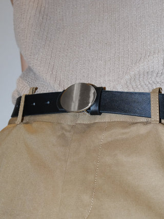 Reflective Silver Belt