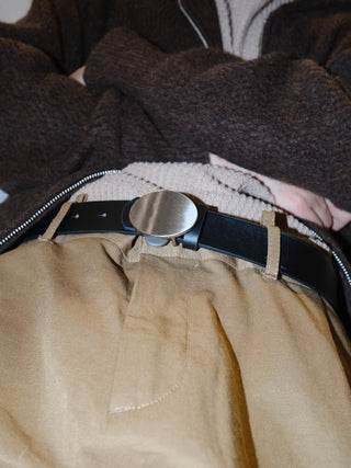 Reflective Silver Belt