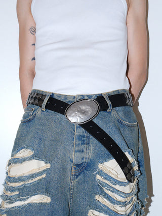 Skull Rivet Belt