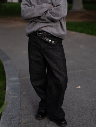 Skull Rivet Belt