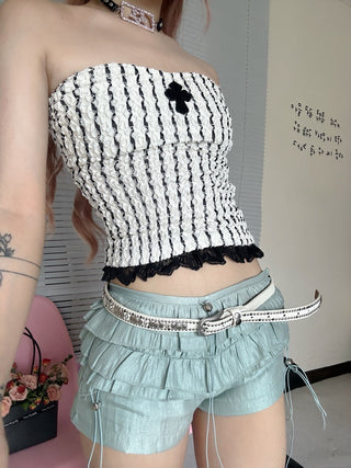 Rhinestone Punk Belt