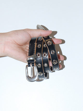 Floral Silver Belt