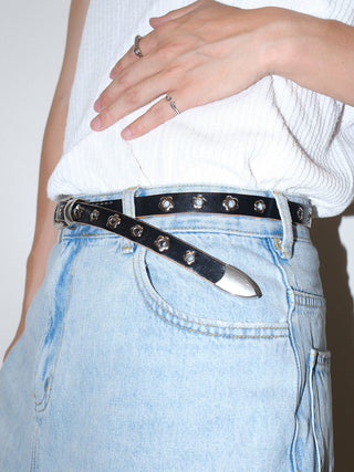 Floral Silver Belt
