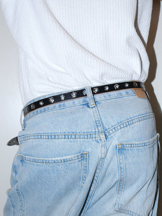 Floral Silver Belt