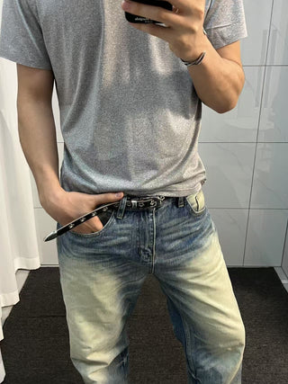 Floral Silver Belt