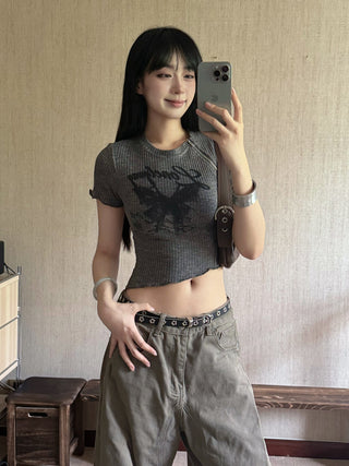 Floral Silver Belt