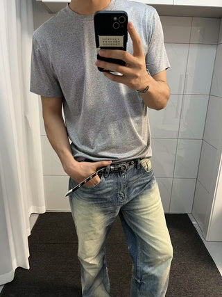 Floral Silver Belt