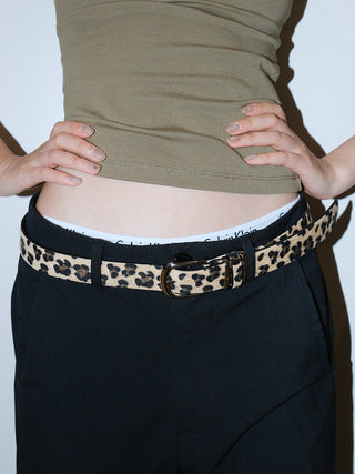 Snakeskin Punk Belt