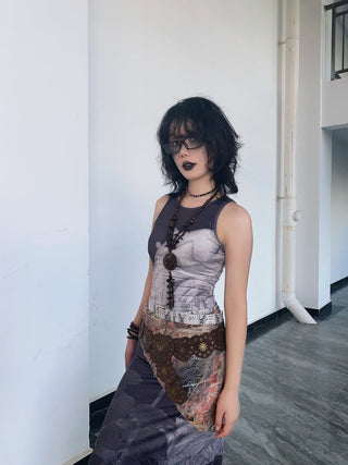 Snakeskin Punk Belt