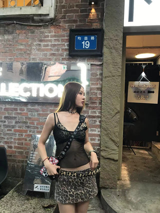Snakeskin Punk Belt